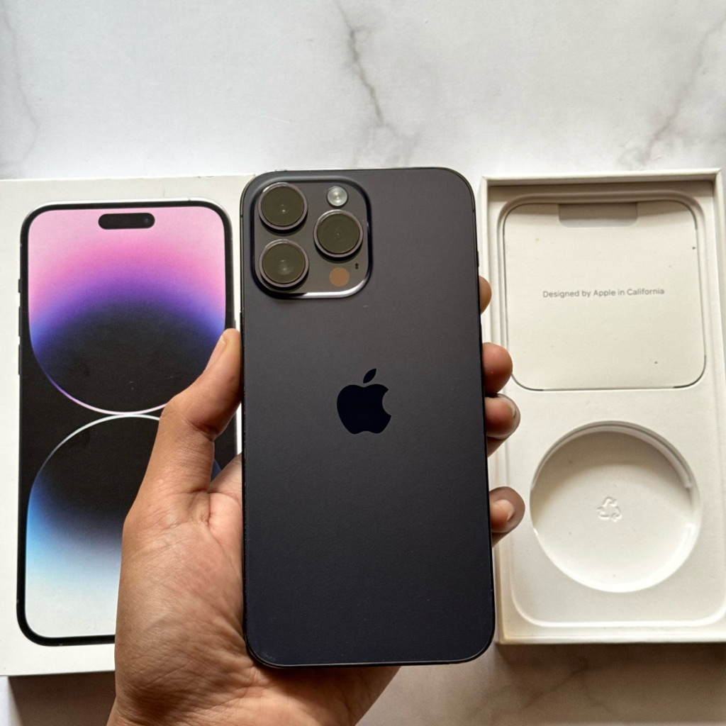 iPhone 14 ProMax 128GB iBox Second Fullset Original