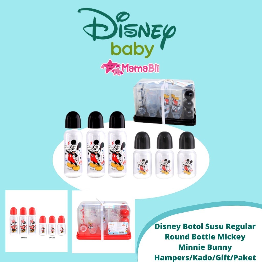 Bunny Disney Baby Drying Rack Set Mickey Minnie DMM-1234 | Botol Susu Bayi / Set Hadiah Bayi