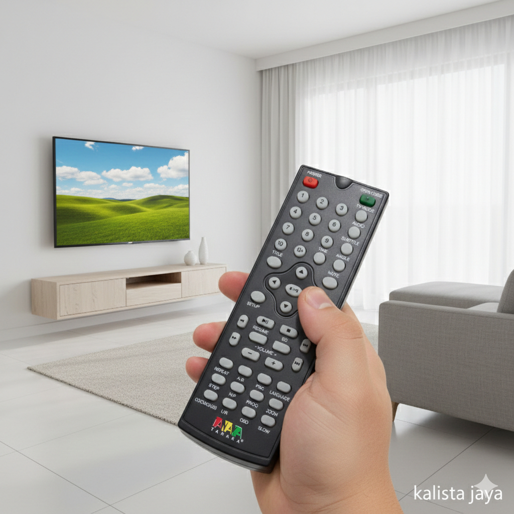 REMOTE REMOT TV DVD PLAYER AAA TANAKA KECIL ORIGINAL ASLI