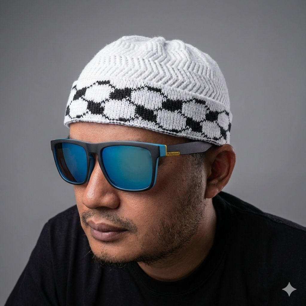 Peci Rajut Distro Akrom Beanie Hat Peci Kupluk Sholat Topi Pria Dewasa