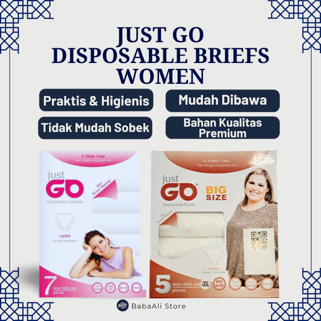 BabaAli - JUST GO PINK Standard & Big Size - Umroh, Haji, Travel, Spa, Healthcare, Kesehatan