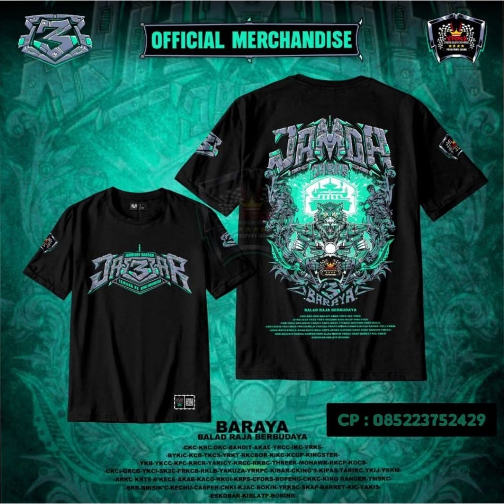 Kaos Original JAMDA 3 YRKI JABAR