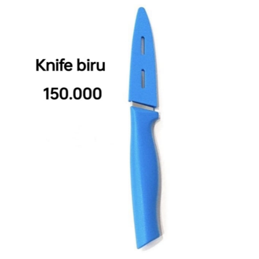 Tupperware Paring Knife Biru, panjang 20 cm Rp. 150,-