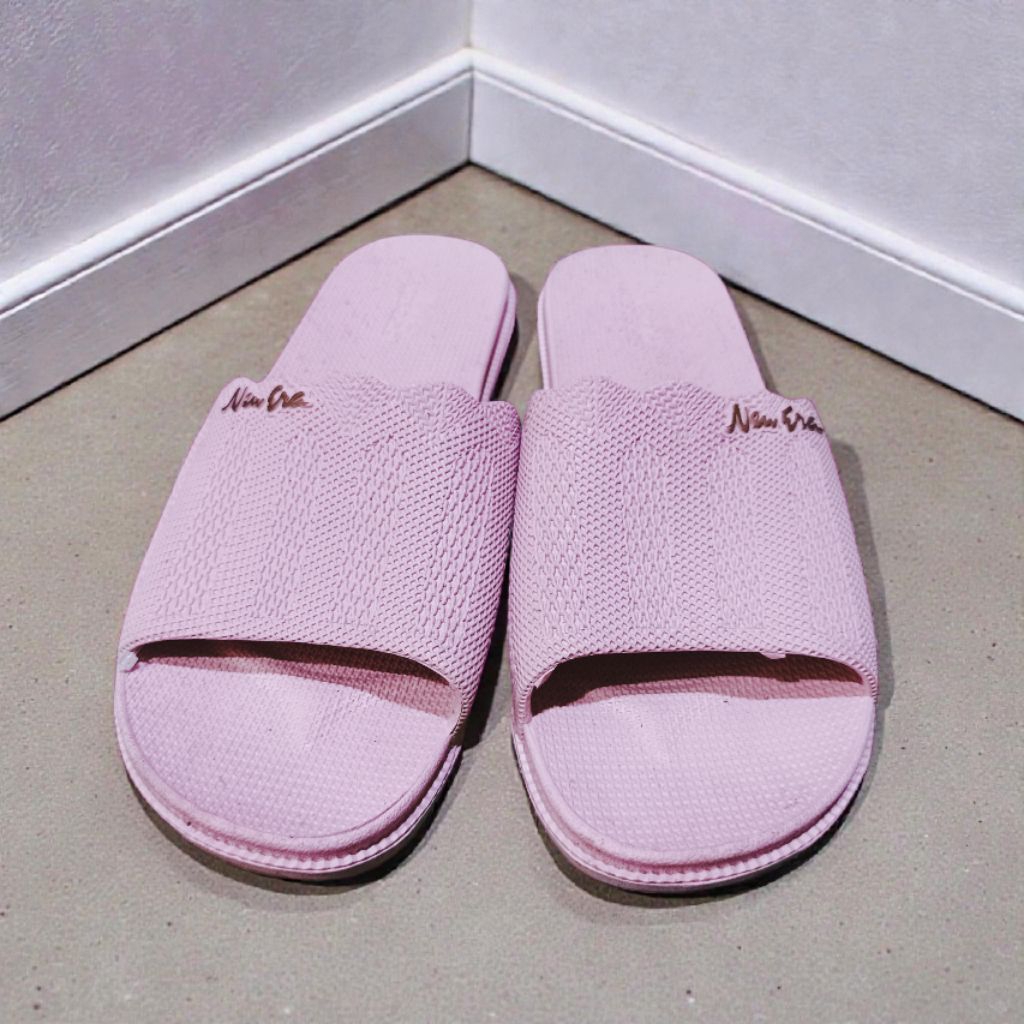 Sandal selop New era wanita karet anti air