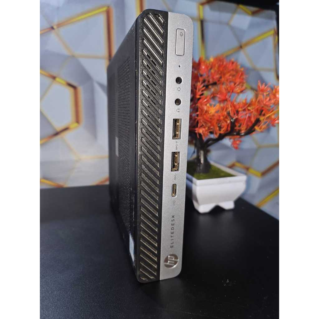 MINI PC HP ELITEDESK 800 G3 CORE I3 6100T RAM 16 GB SSD 512 GB