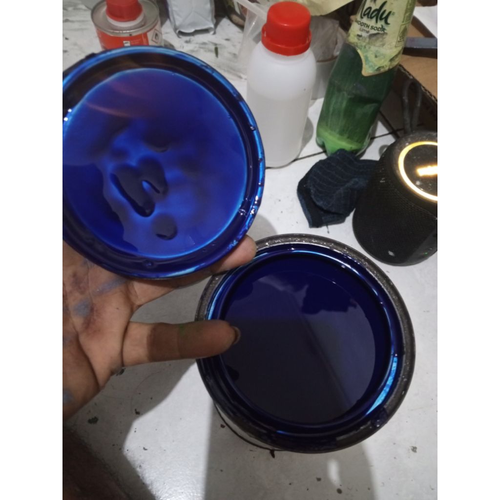 cat PU Cobalt Blue akzonobel