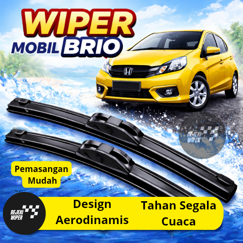 Wiper Brio Satya Frameless Wiper Brio Satya 2025 2024 Aksesoris Wiper 1 Set
