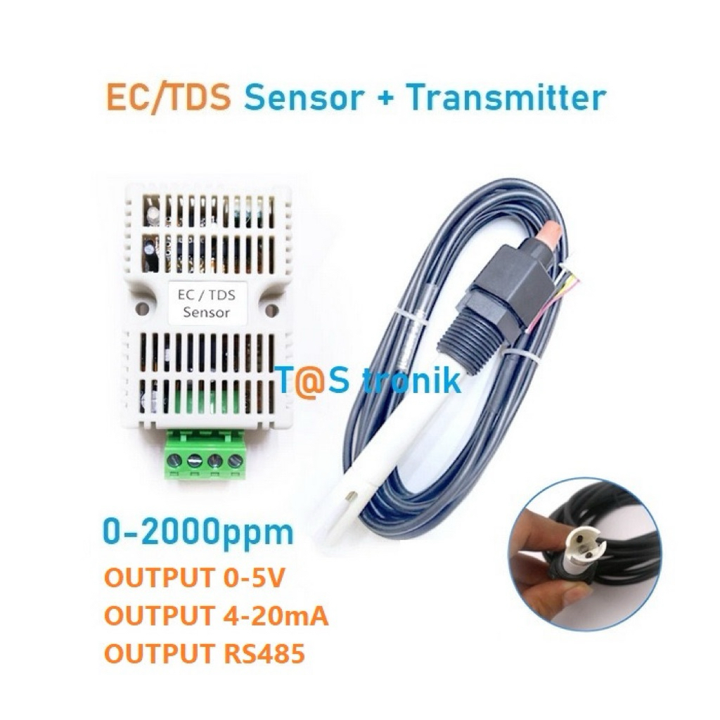 EC TDS Sensor conductivity sensor EC transmitter TDS transmiter