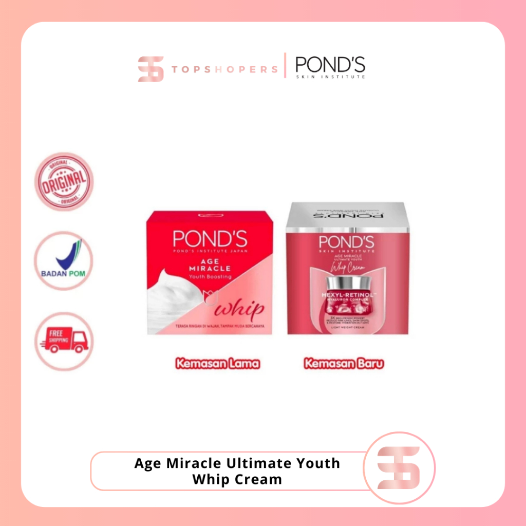 Ponds Age Miracle Ultimate Youth Whip Cream