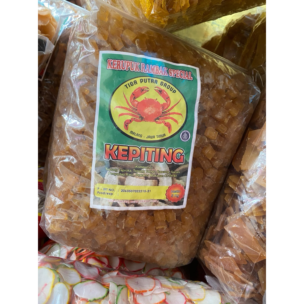 Kerupuk Rambak Spesial Dadu Kiloan