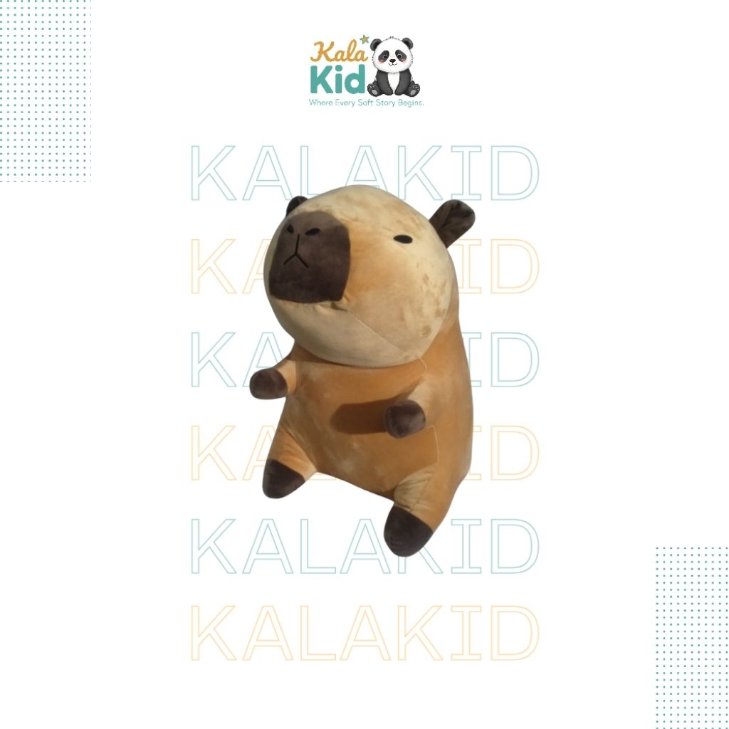 TIMEZONE BONEKA CAPYBARA SUPER BESAR ORIGINAL