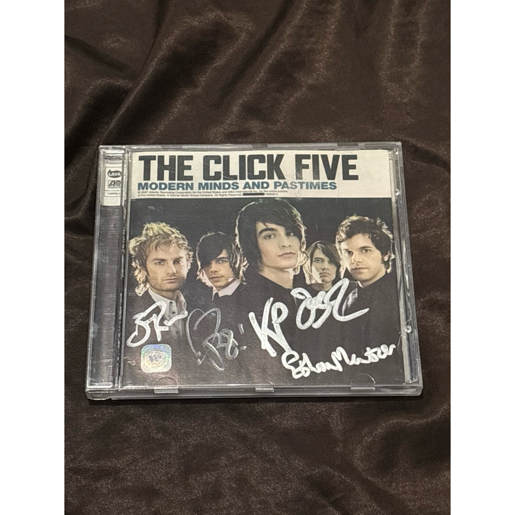 CD ALBUM THE CLICK FIVE - MODERN MINDS AND PASTIMES ORIGINAL (With sign)