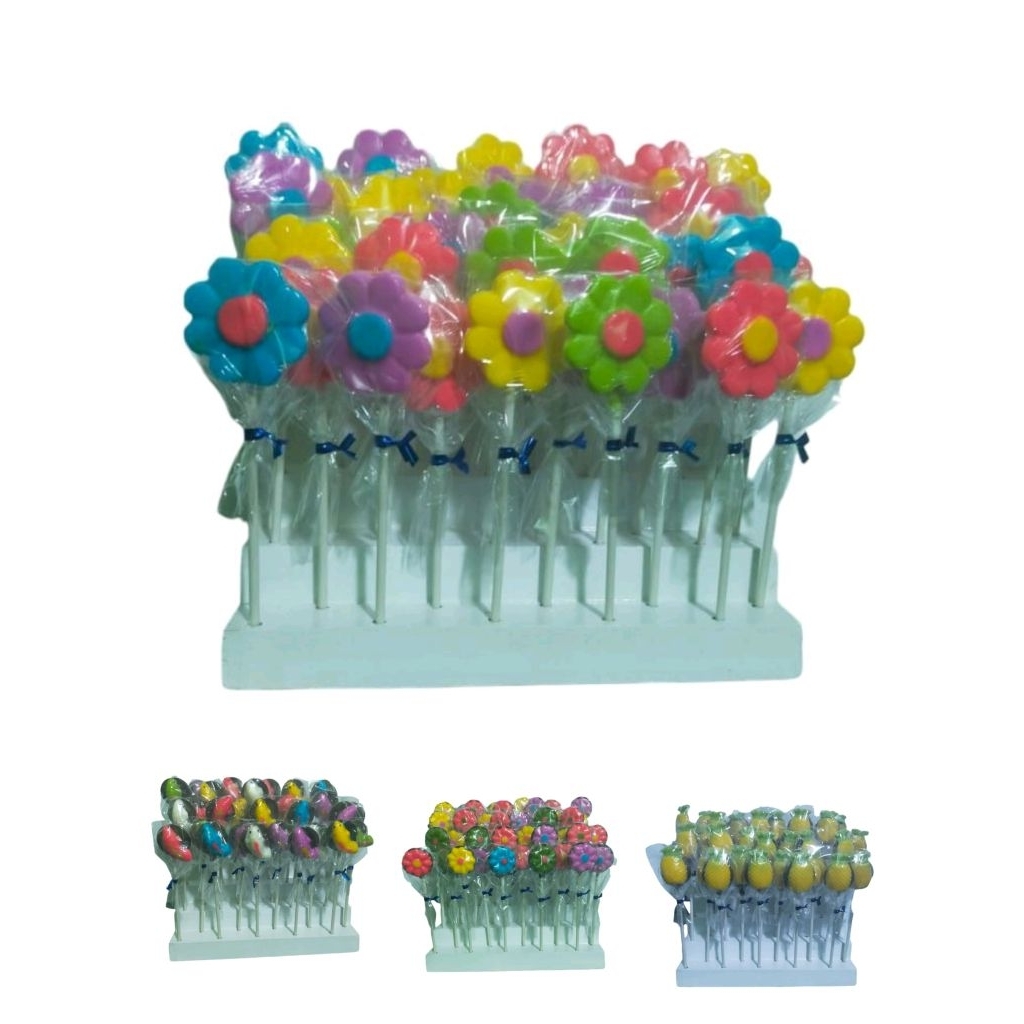 coklat karakter lolipop