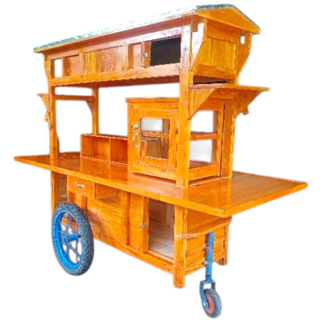 gerobak pecel ayam dan lele free ongkir