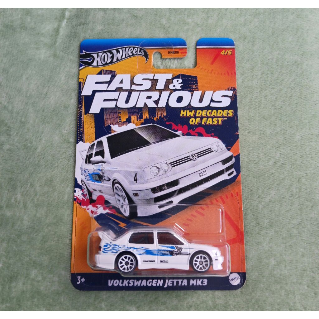 Hot Wheels Volkswagen Jetta MK3 Fast Furious