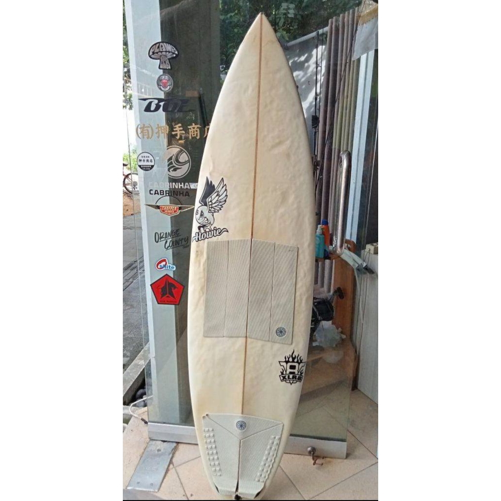 Papan Surfing HOWIE Size 5'10 Second, Papan Surfing Second Murah, Papan Surfing Murah