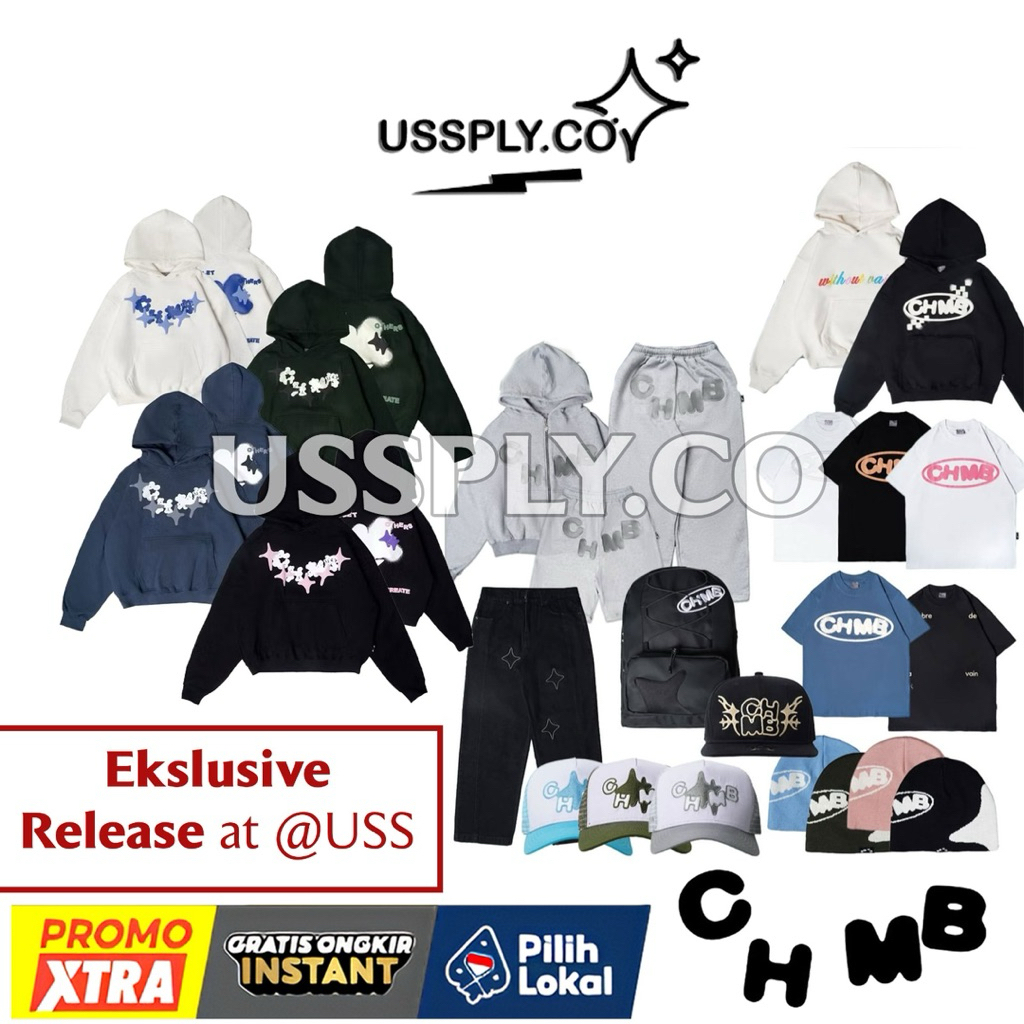 CHAMBRE DE LA VAIN HOODIE  | SWEETPANTS | TSHIRT | BAGPACK EXCLUSIVE USS