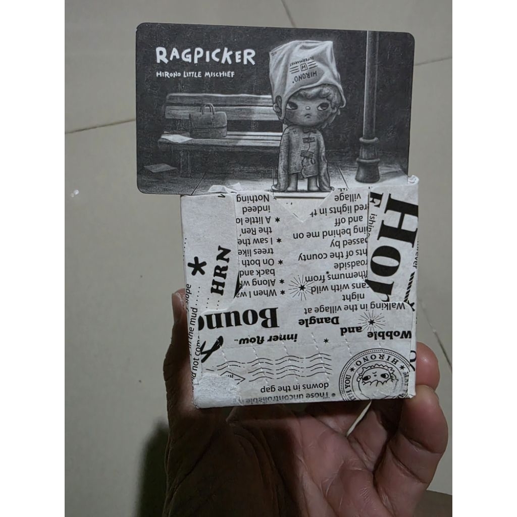 POP MART HIRONO LITTLE MISCHIEF - RAGPICKER