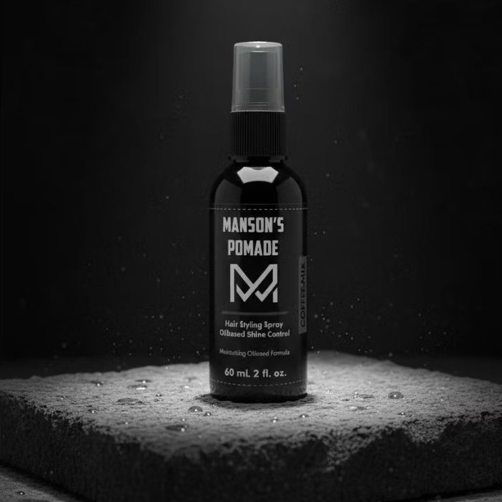 BPOM PARFUM RAMBUT POMADE SPRAY OILBASED SUPER KLIMIS BUKAN WATERBASED MENGANDUNG OLIVE OIL