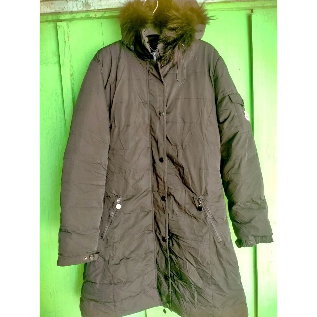 moncler puffer original panjang tebal