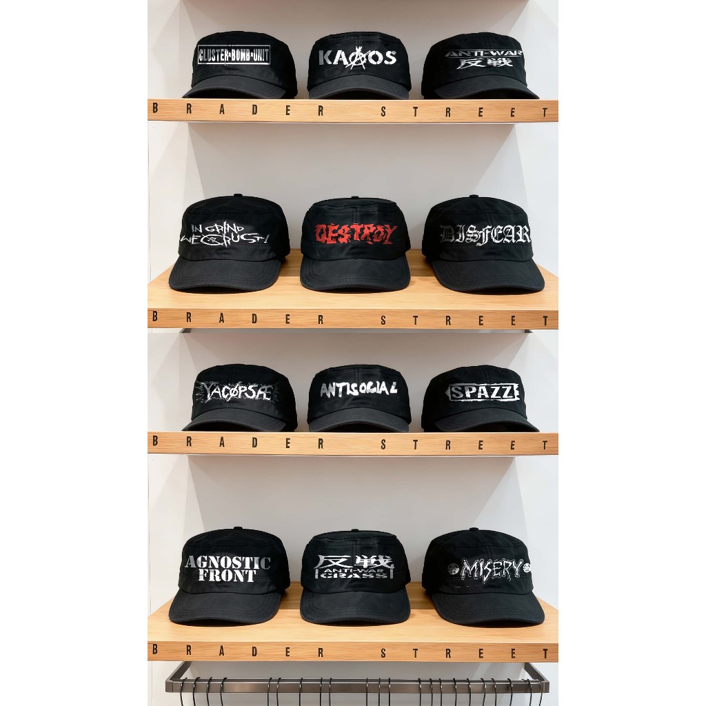 grosir topi komando,topi pria,topi komando band punk,cod topi komando bahan levis tebal.topi band pu