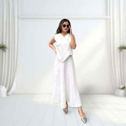 Naomi Vest Set - One Set Rok - Set Blazer Wanita - Setelan Rok Wanita - Setelan Rok - Rok Panjang