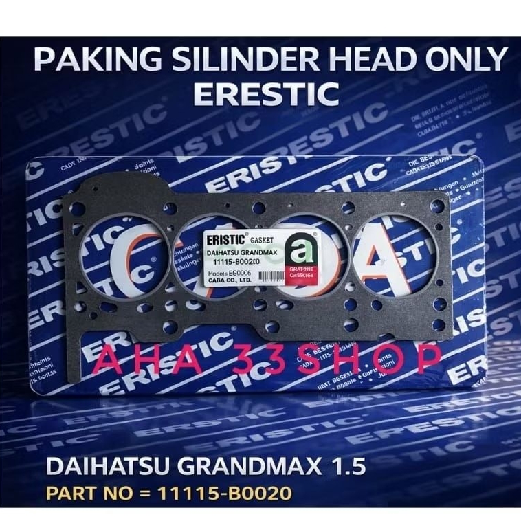 PAKING SILINDER HEAD ONLY DAIHATSU GRANDMAX 1.5 ERISTIC