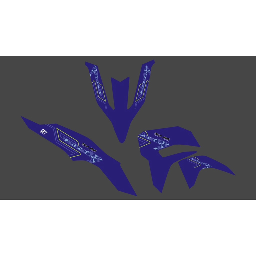 striping transparan Vario muji Jaya 125 muji Jaya version