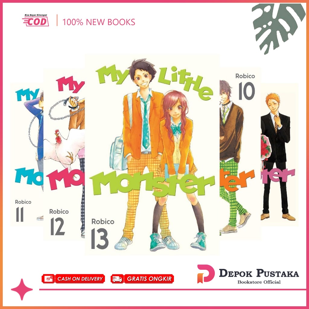 My Little Monster Manga (13 book series)