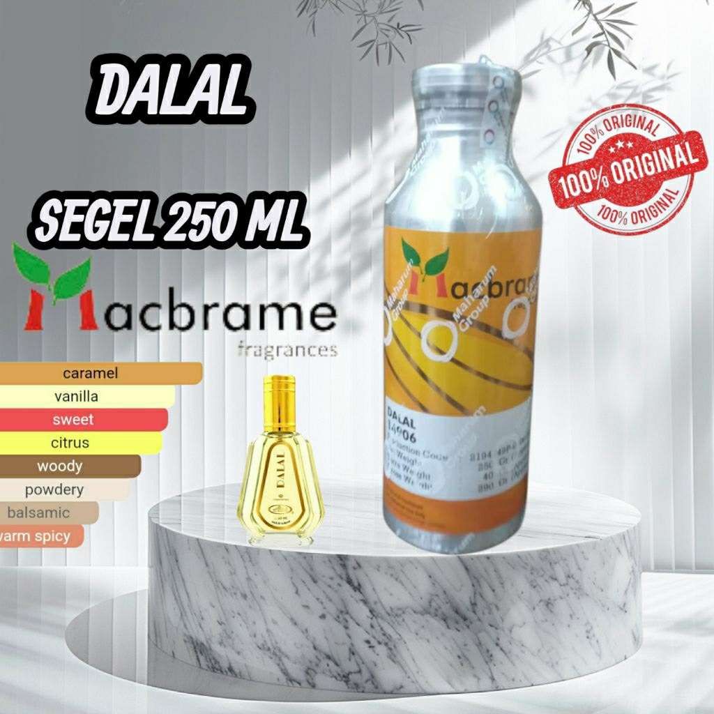 DALAL By Macbrame Segel 250 ML