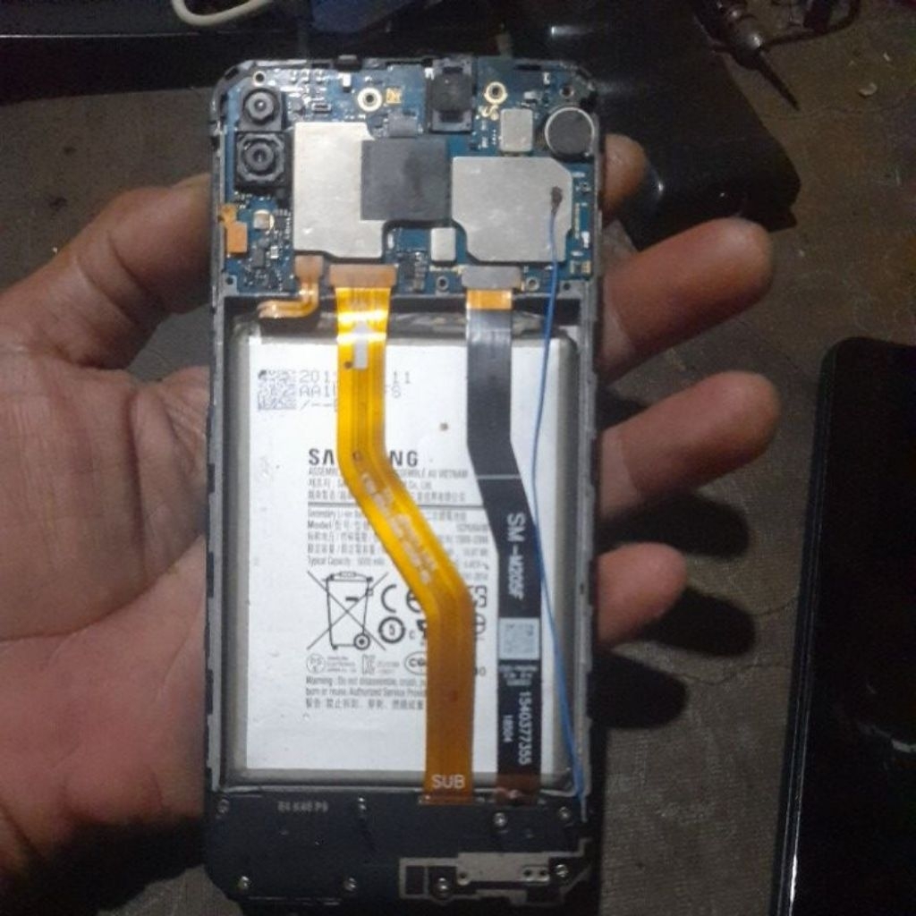 samsung m20 minus lcd