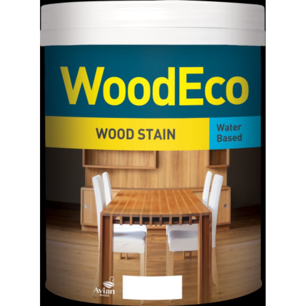 Cat Kayu Politur WoodEco Woodstain Water Based