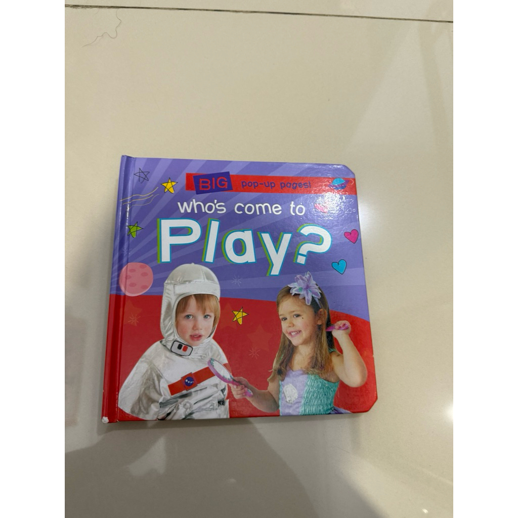 PRELOVED children board popup book | buku bacaan anak