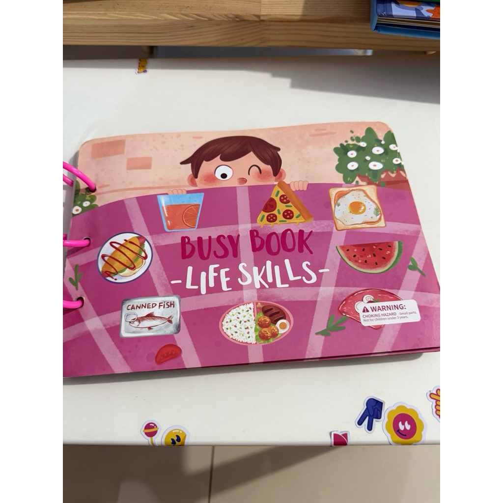 PRELOVED children activity busy book | buku aktivitas anak