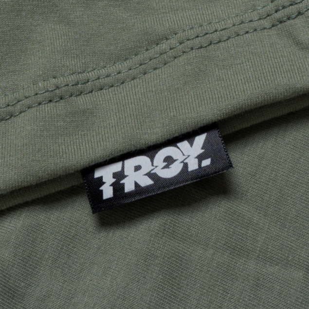 Troy Company T-shirt Sage Green Candy Bar - Kaos Lengan Pendek Kaos Hijau Sage MTD 2734