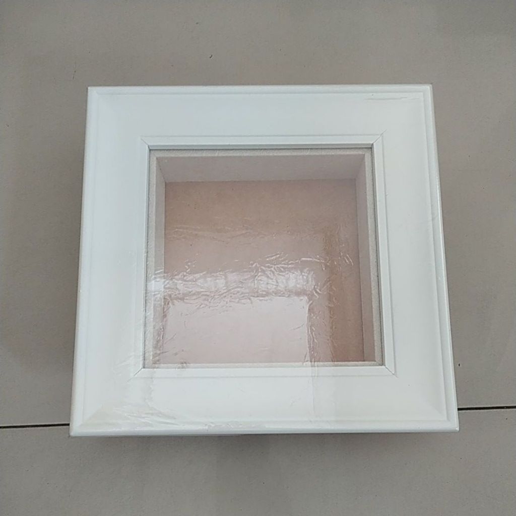 Pigura Frame Kayu 3D/Pigura box/Pigura mahar 15x15