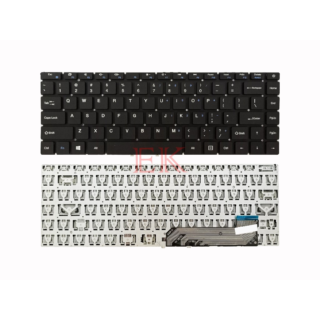 Keyboard Laptop Axioo Hype 5 Intel Axioo SlimBook 14 R5 Series Hitam