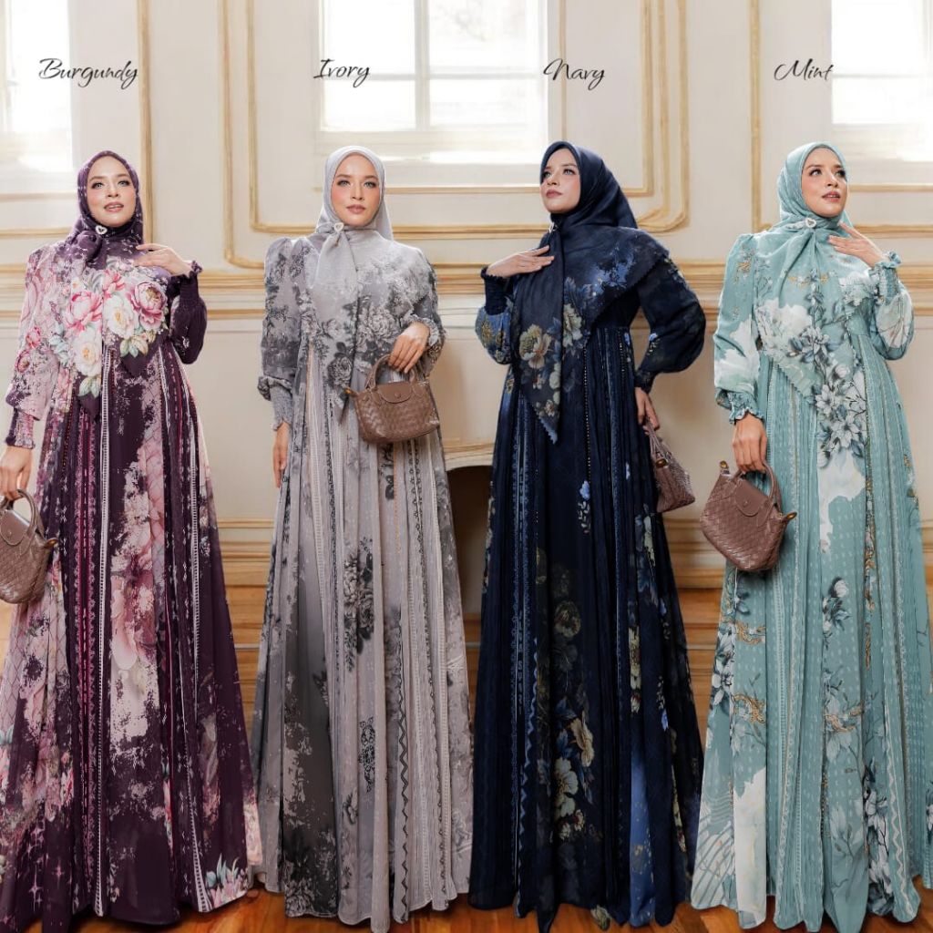 alya syari  BALLERINA series by alya syari gamis mewah alya syari
