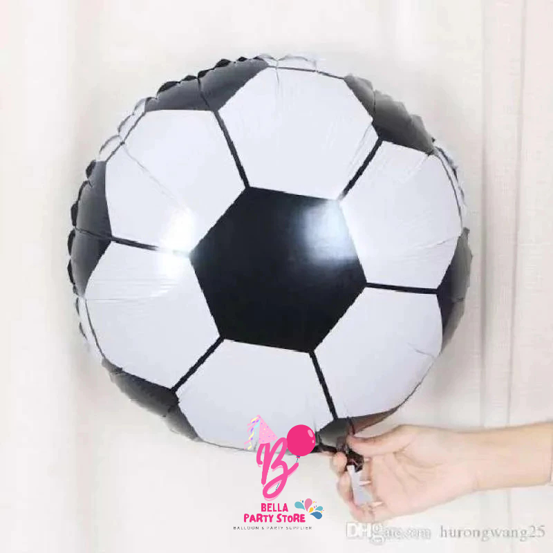 balon foil karakter sepak bola