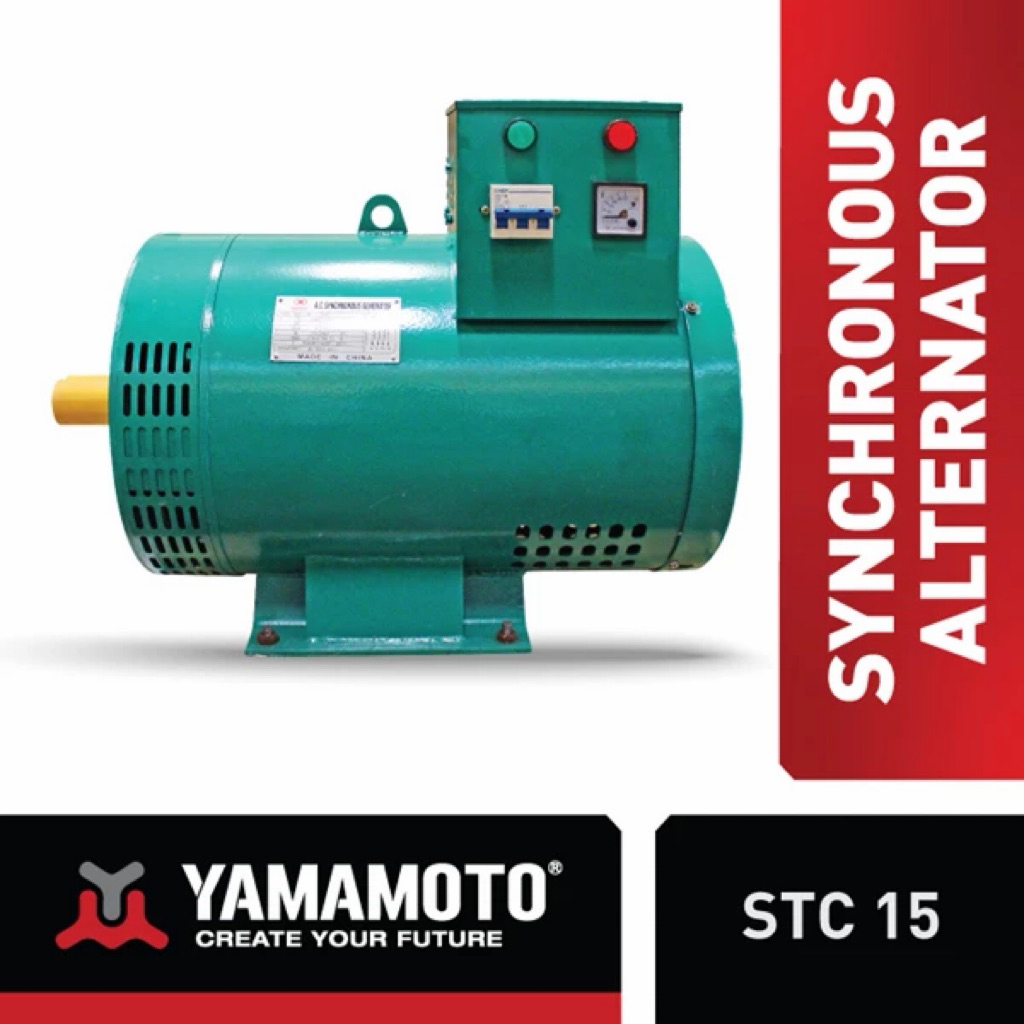 Dinamo Alternator Tembaga Yamamoto STC 15 KW 3 Phase