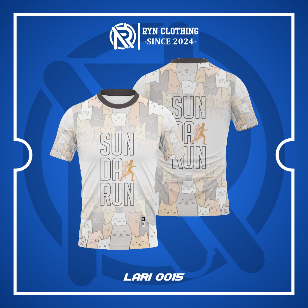 RYN Jersey Lari Unisex - Run Series Fun