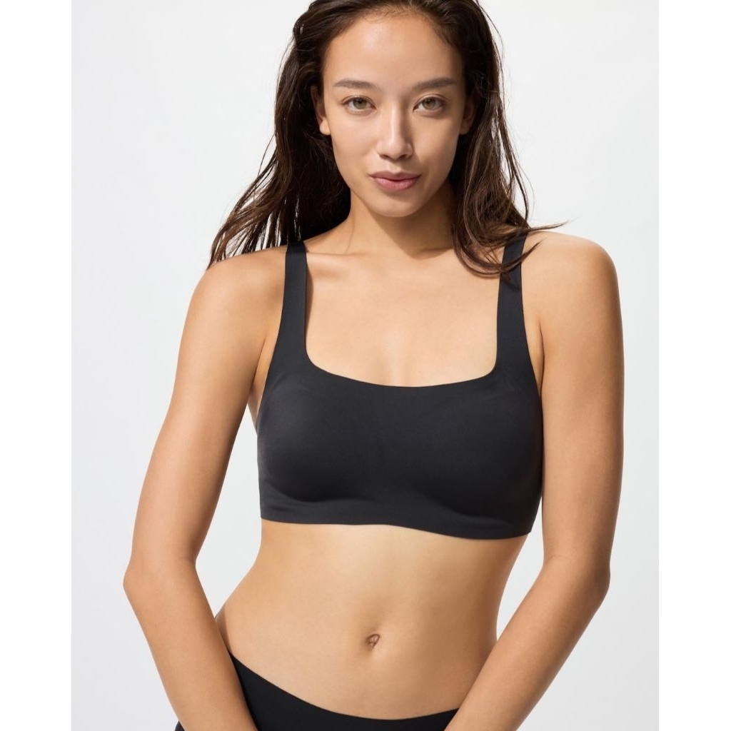 UNIQLO BRA TANPA KAWAT RILEKS SEAMLESS BH UNIQLO AIRISM TANPA JAHITAN