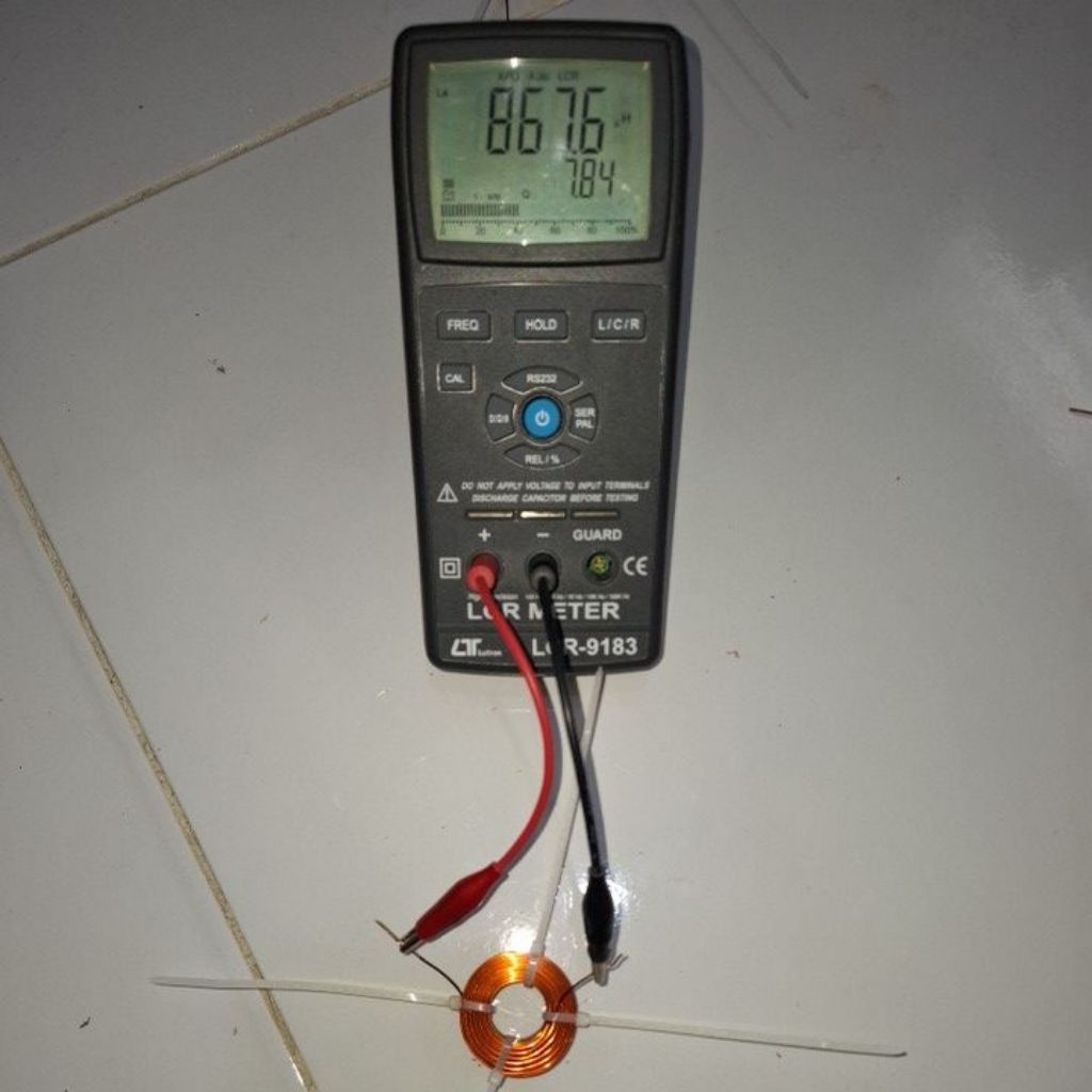 coil lilitan crossover pasif 0,86mh 0,8mm