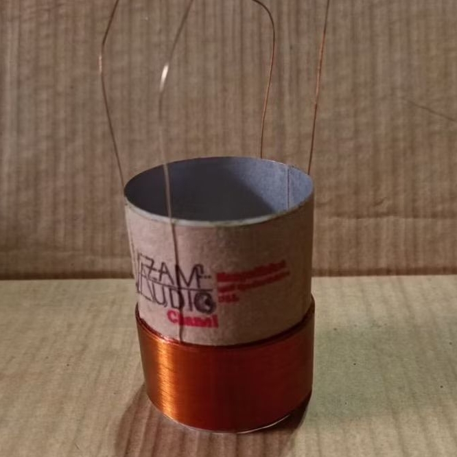 spul speaker Doble coil lilitan 4 shap//kawat ukuran 0.40mm