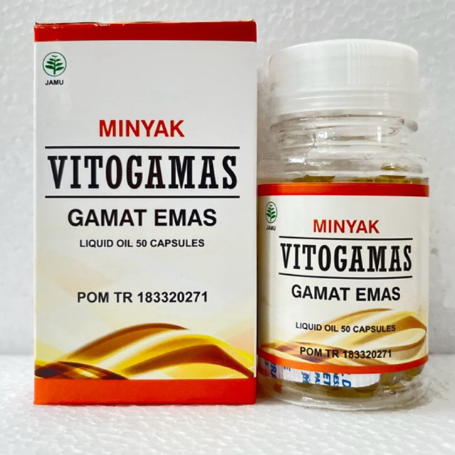 MINYAK VITO GAMAT EMAS 50 KAPSUL