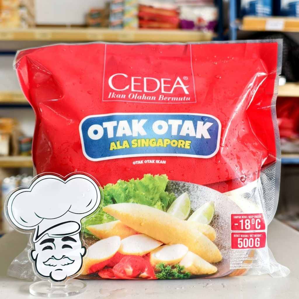 Cedea Otak Otak Ala Singapore 500Gr / Cedea Otak Otak 500Gr / Otak Otak Ikan Ala Singapore / Otak Ot