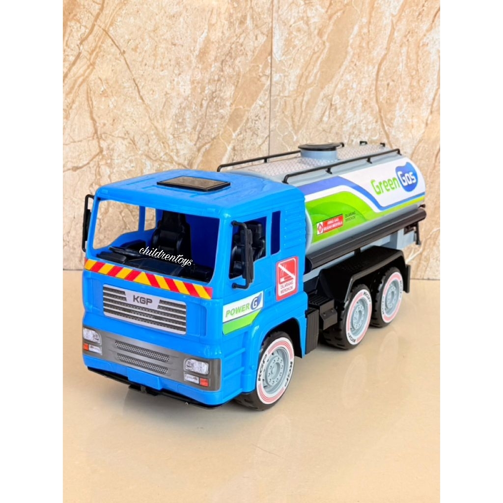 Mainan Truck Tangki Pertamina / Mainan Mobil Tangki KGP 8083 (IE)