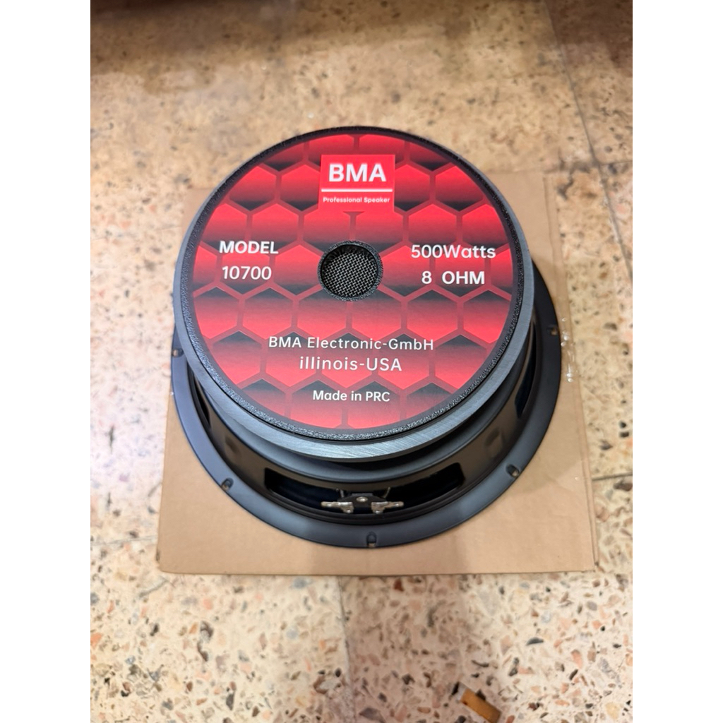 Speaker BMA10700 fullrange 10inch BMA 10 inch 500 watt