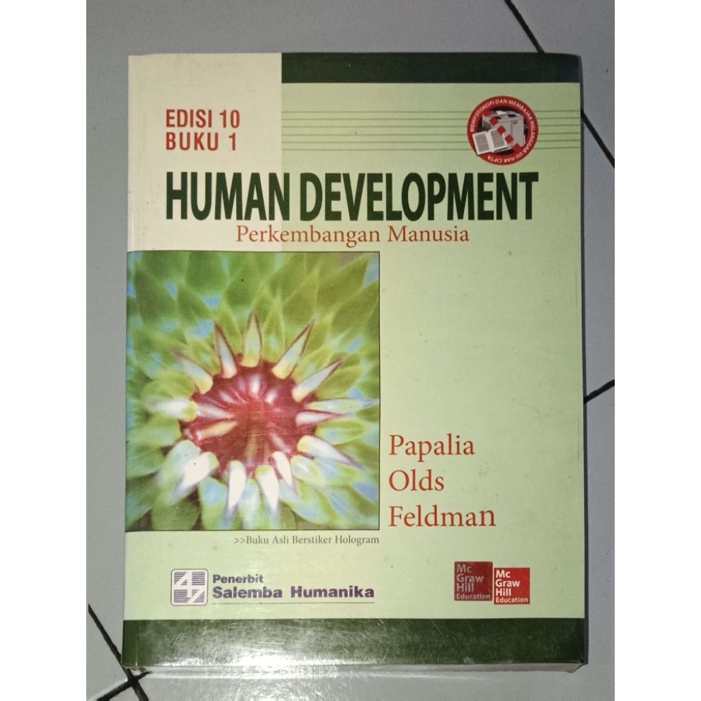 BUKU ORIGINAL PROMO HUMAN DEVELOPMENT EDISI 10 BUKU 1 PAPALIA