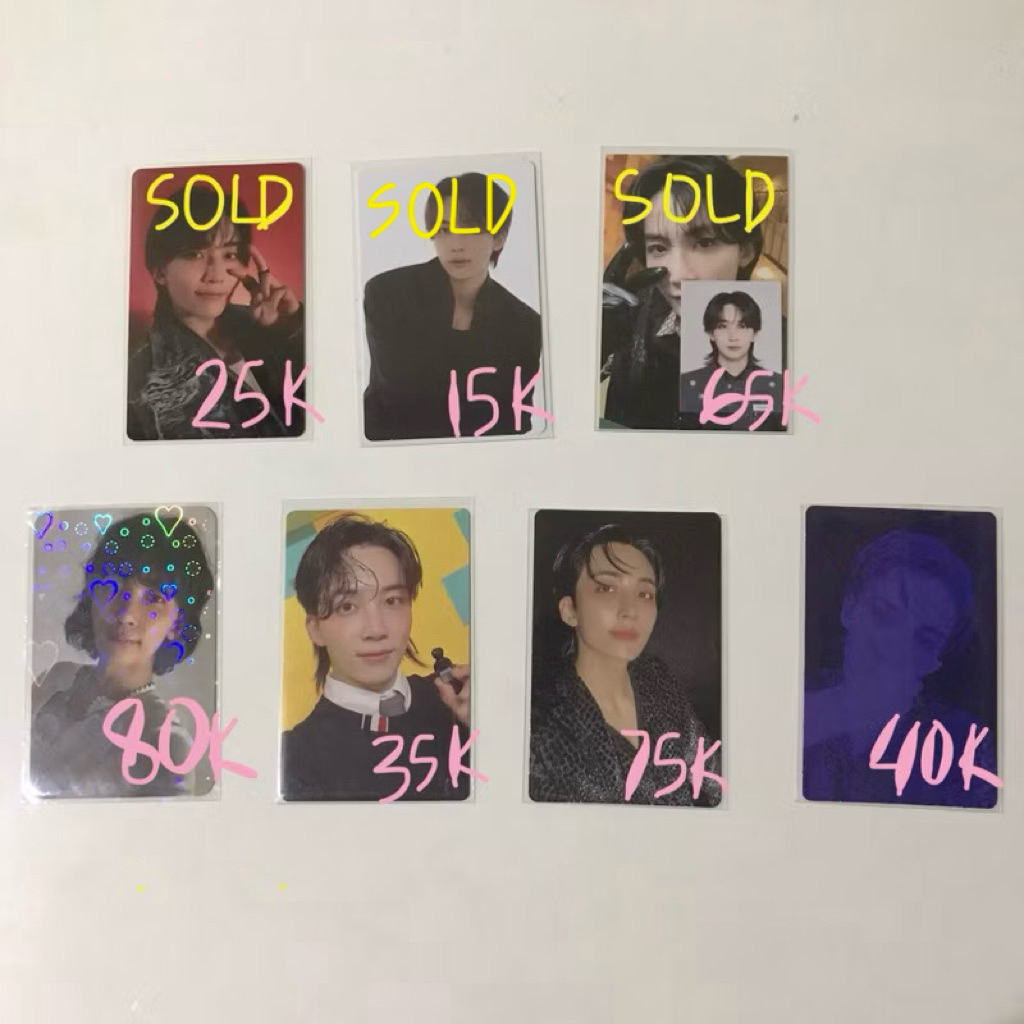 jeonghan official photocards heaven right here this man